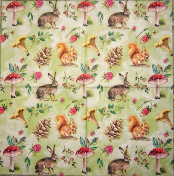 020 Eichhörnchen - 3-lagig - Ambiente